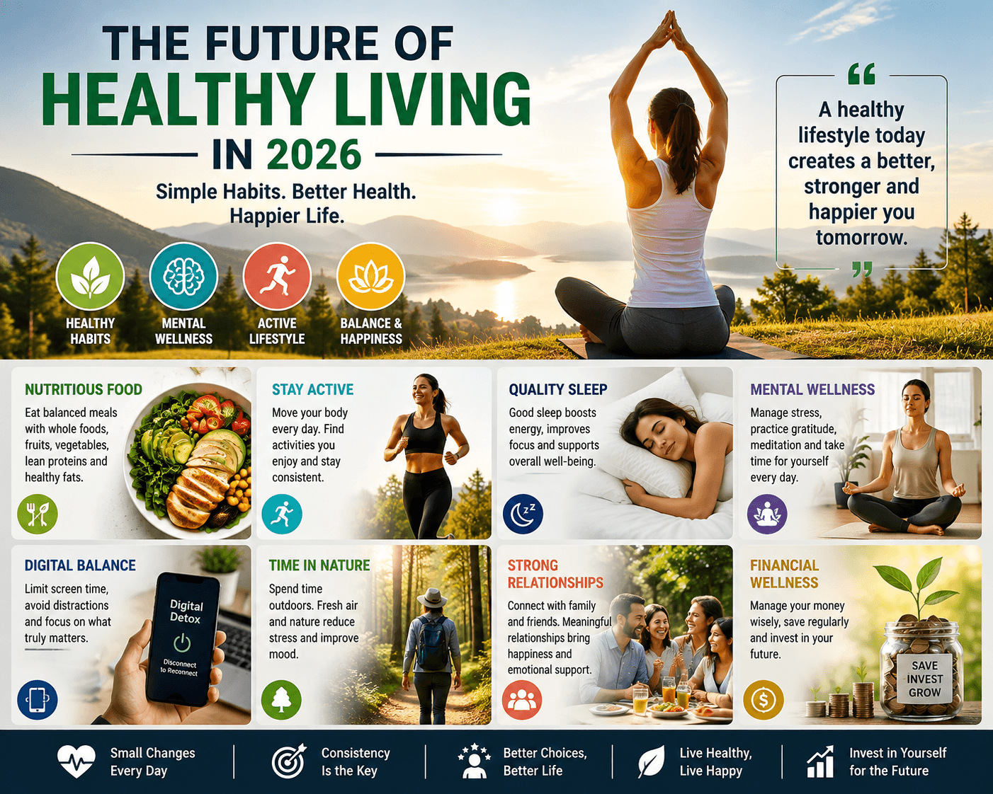 The Future of Healthy Living in 2026: Simple Lifestyle Changes for a Better Life