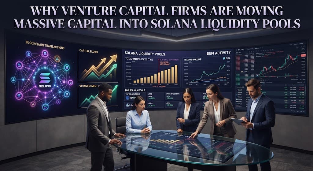 Why Venture Capital Firms Are Moving Massive Capital Into Solana Liquidity Pools