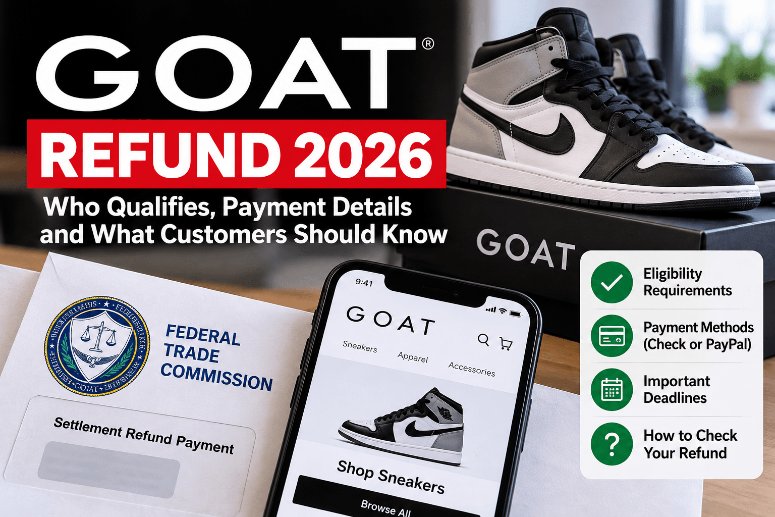 GOAT Refund 2026: Who Qualifies, Payment Details, and What Customers Should Know