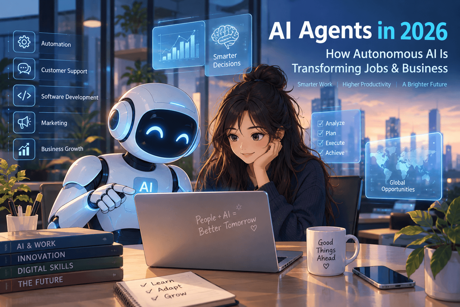 AI Agents in 2026: How Autonomous AI Is Transforming Jobs & Business