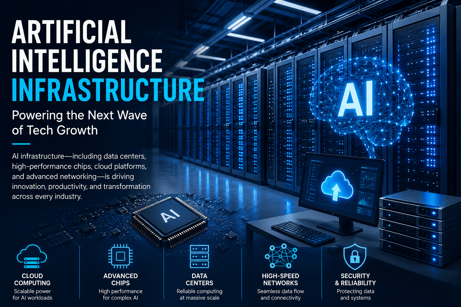 Artificial Intelligence Infrastructure Is Fueling the Next Wave of Tech Growth