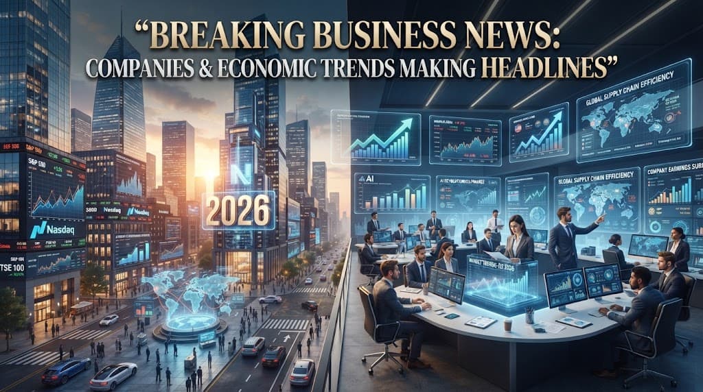 Breaking Business News: Markets, Companies & Economic Trends Making Headlines