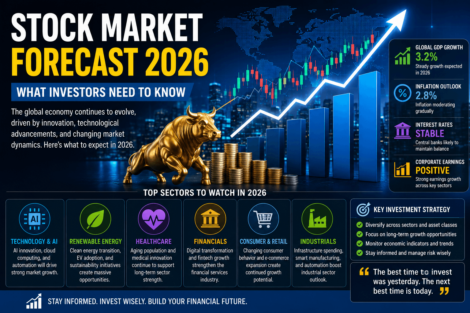 Stock Market Forecast 2026: What Investors Need to Know Before Making Their Next Investment