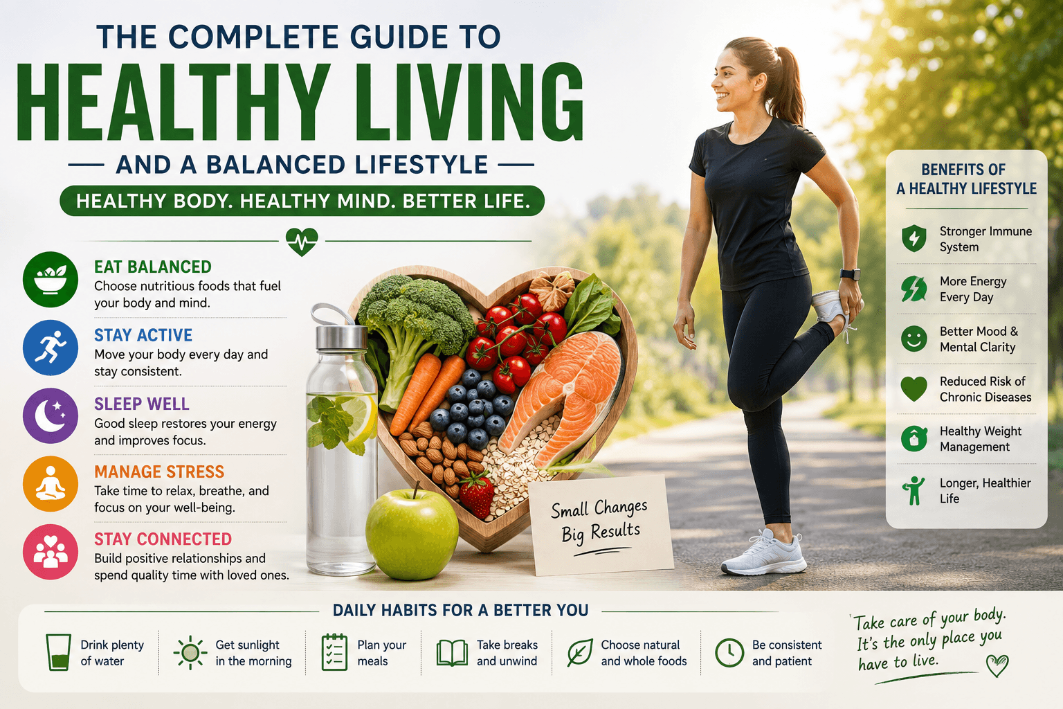 The Complete Guide to Healthy Living and a Balanced Lifestyle