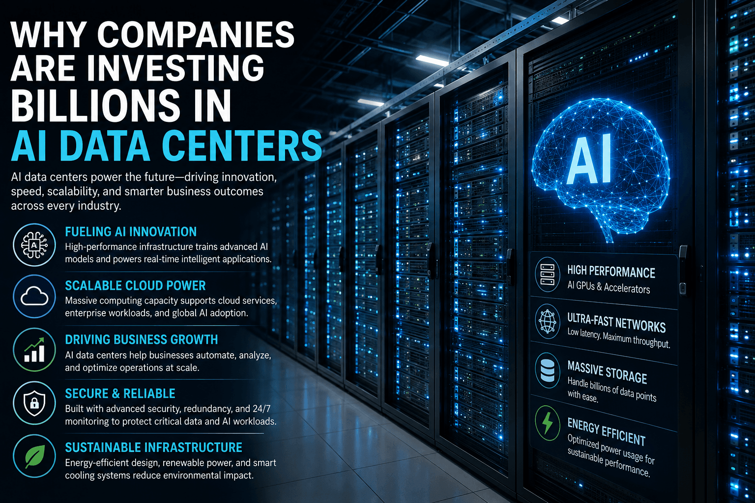 Why Companies Are Investing Billions in AI Data Centers