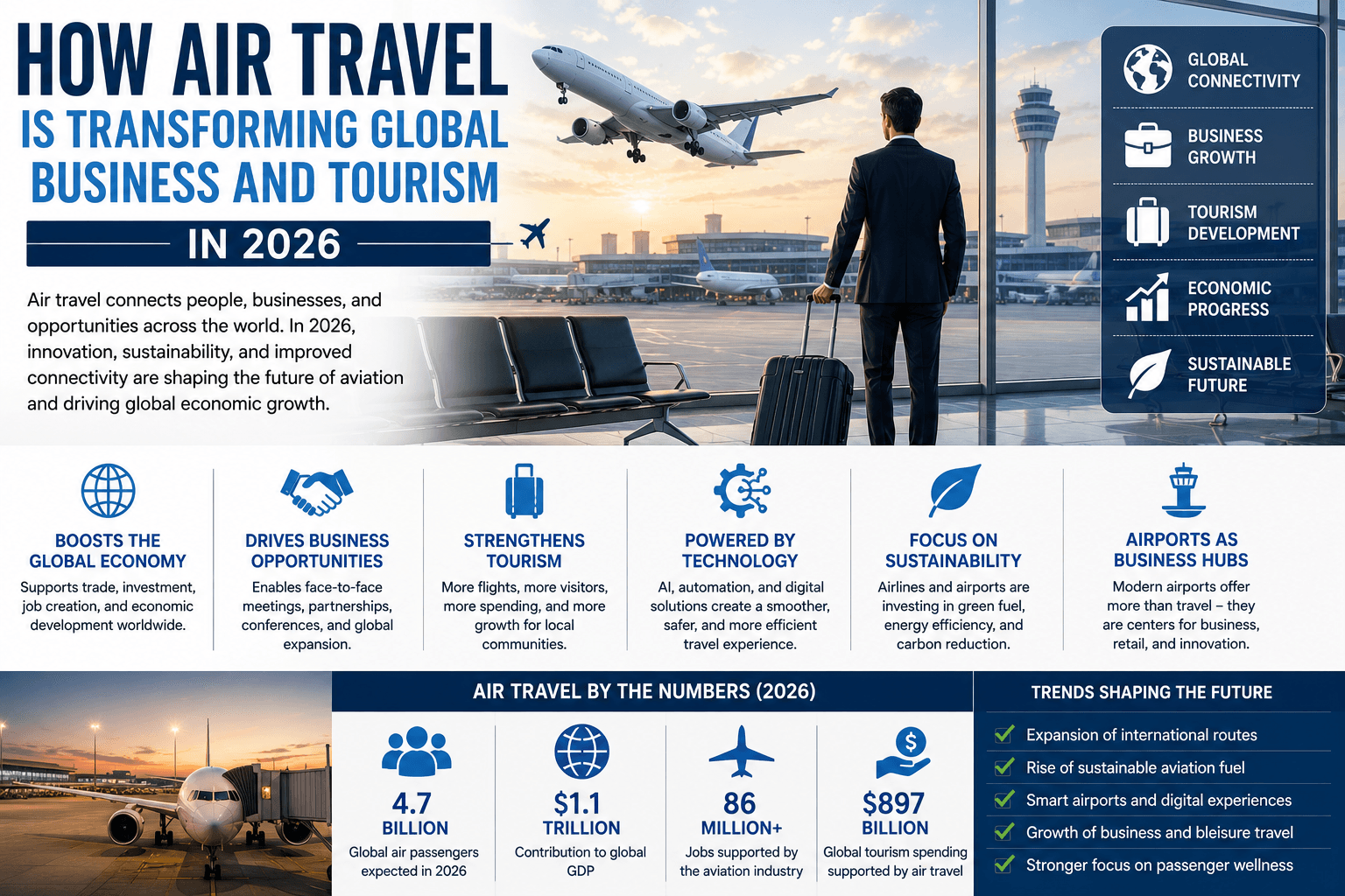 How Air Travel Is Transforming Global Business and Tourism in 2026