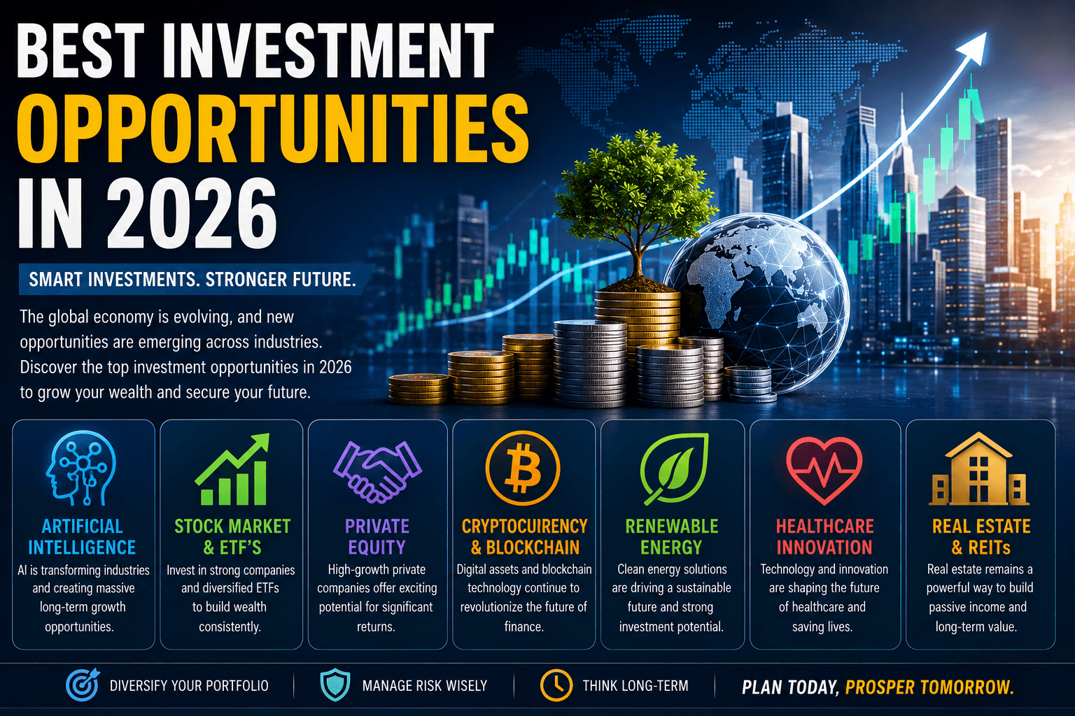 Best Investment Opportunities in 2026: Where Smart Investors Are Putting Their Money