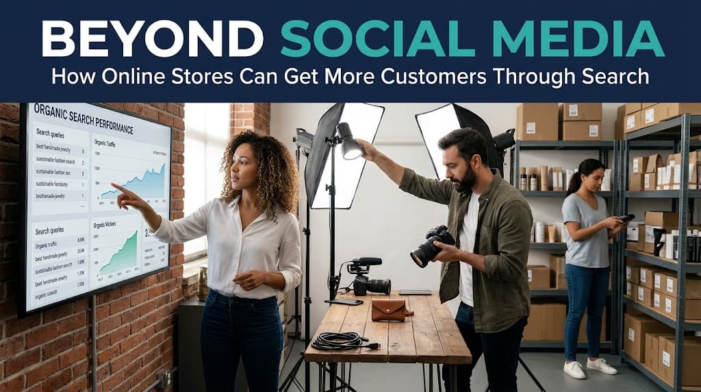 Beyond Social Media: How Small Online Stores Can Get More Customers Through Search