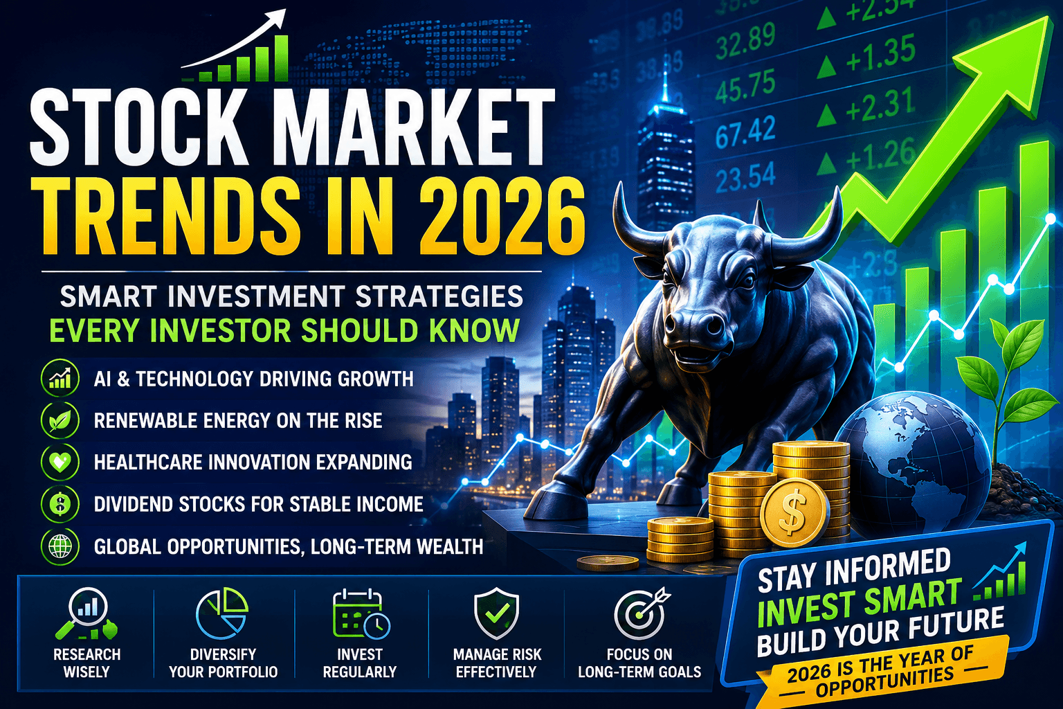 Stock Market Trends in 2026: Smart Investment Strategies Every Investor Should Know