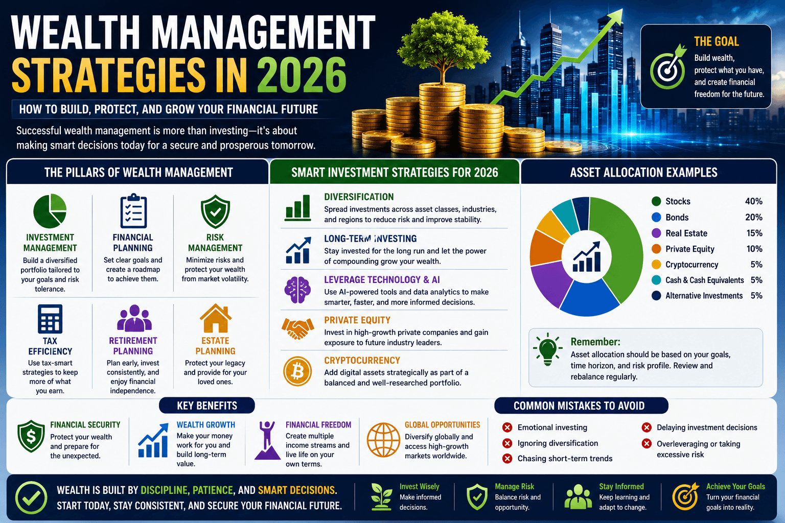 Wealth Management Strategies in 2026: How to Build, Protect, and Grow Your Financial Future