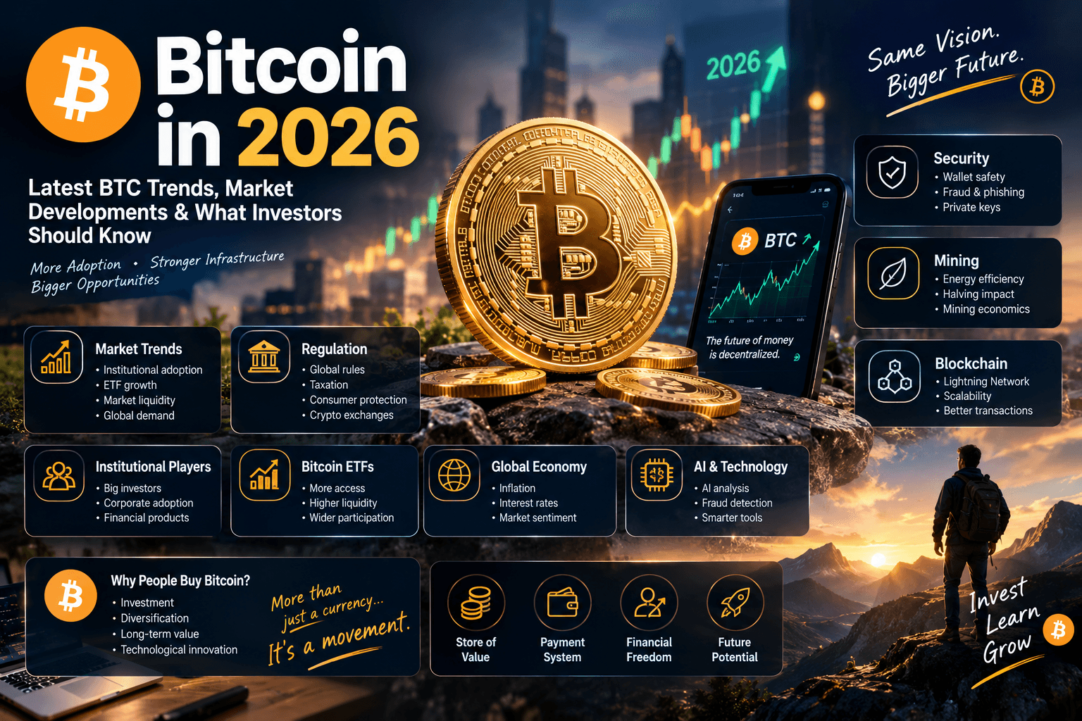 Bitcoin in 2026: Latest BTC Trends, Market Developments & What Investors Should Know