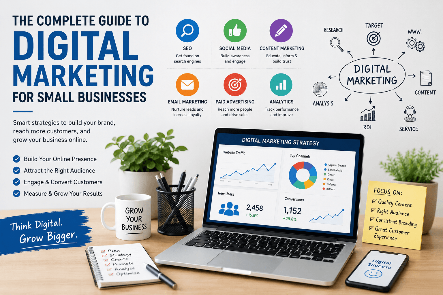 The Complete Guide to Digital Marketing for Small Businesses