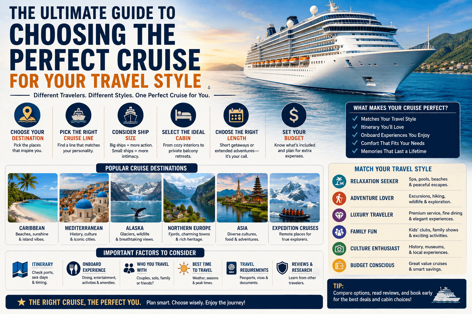 The Ultimate Guide to Choosing the Perfect Cruise for Your Travel Style