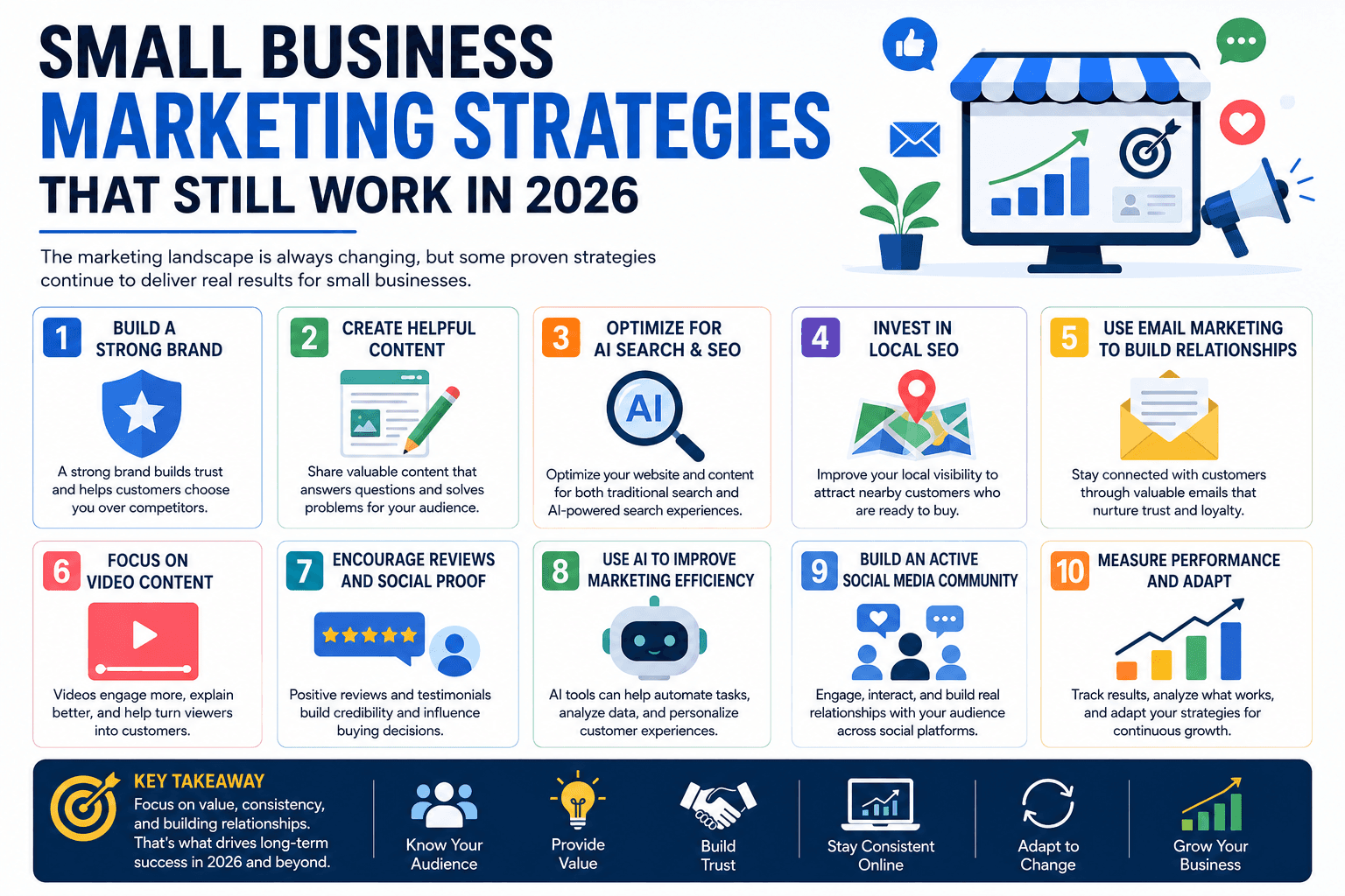 Small Business Marketing Strategies That Still Work in 2026