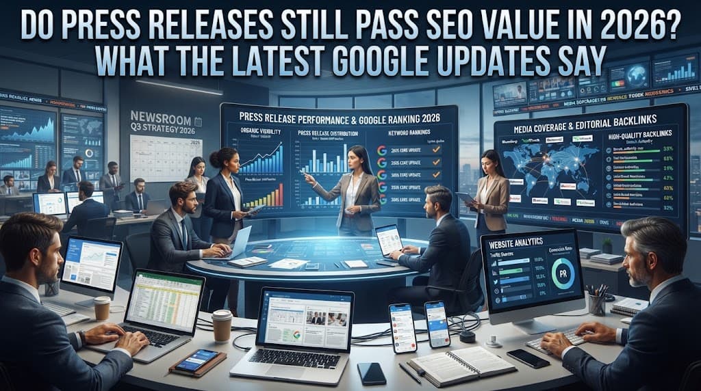 Do Press Releases Still Pass SEO Value in 2026? What the Latest Google Updates Say