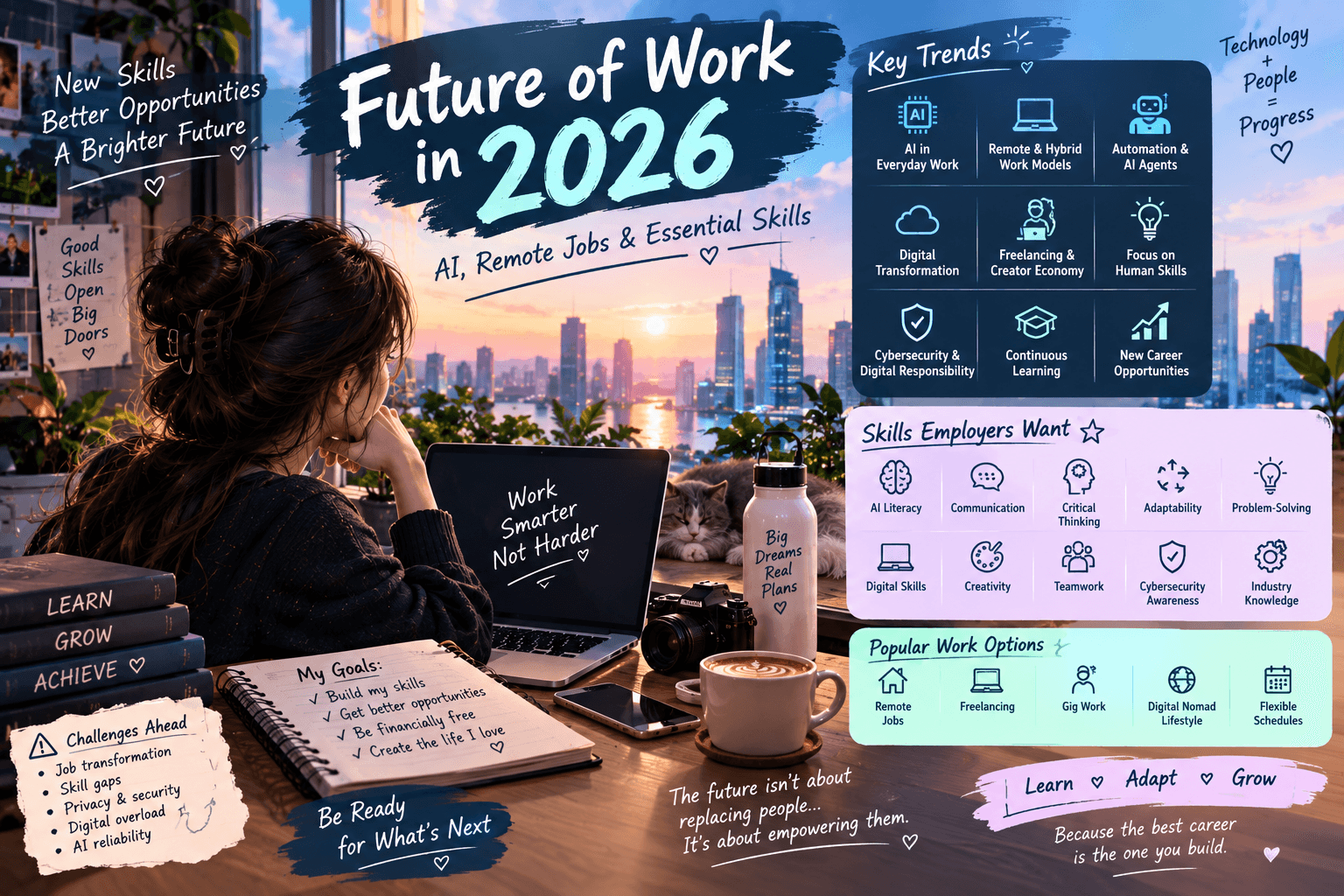 Future of Work in 2026: AI, Remote Jobs & the Skills Employers Want