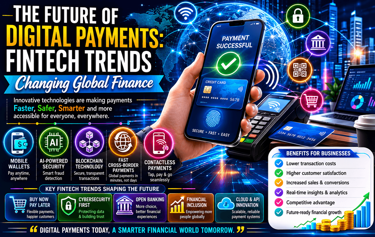 The Future of Digital Payments: FinTech Trends Changing Global Finance