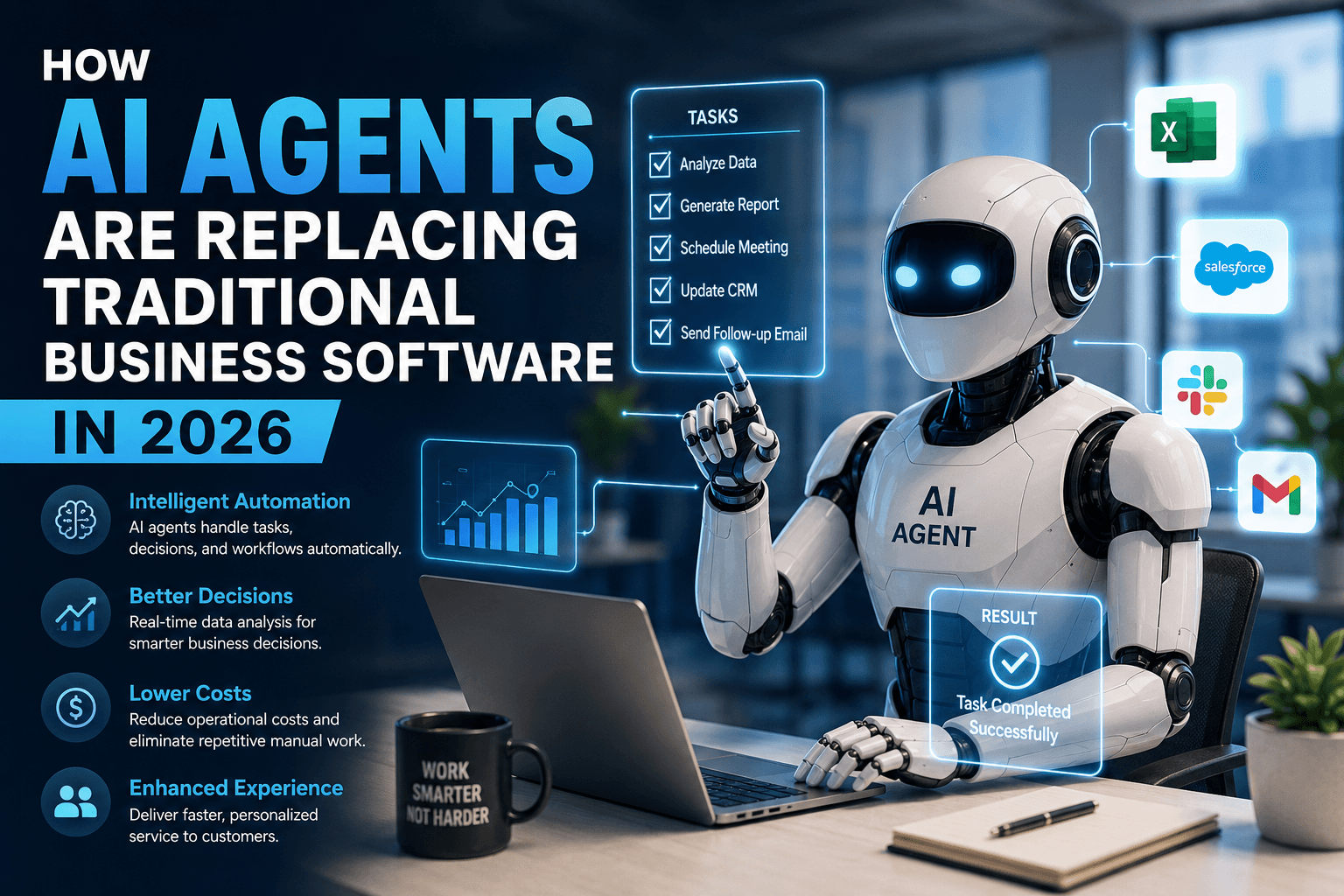 How AI Agents Are Replacing Traditional Business Software in 2026