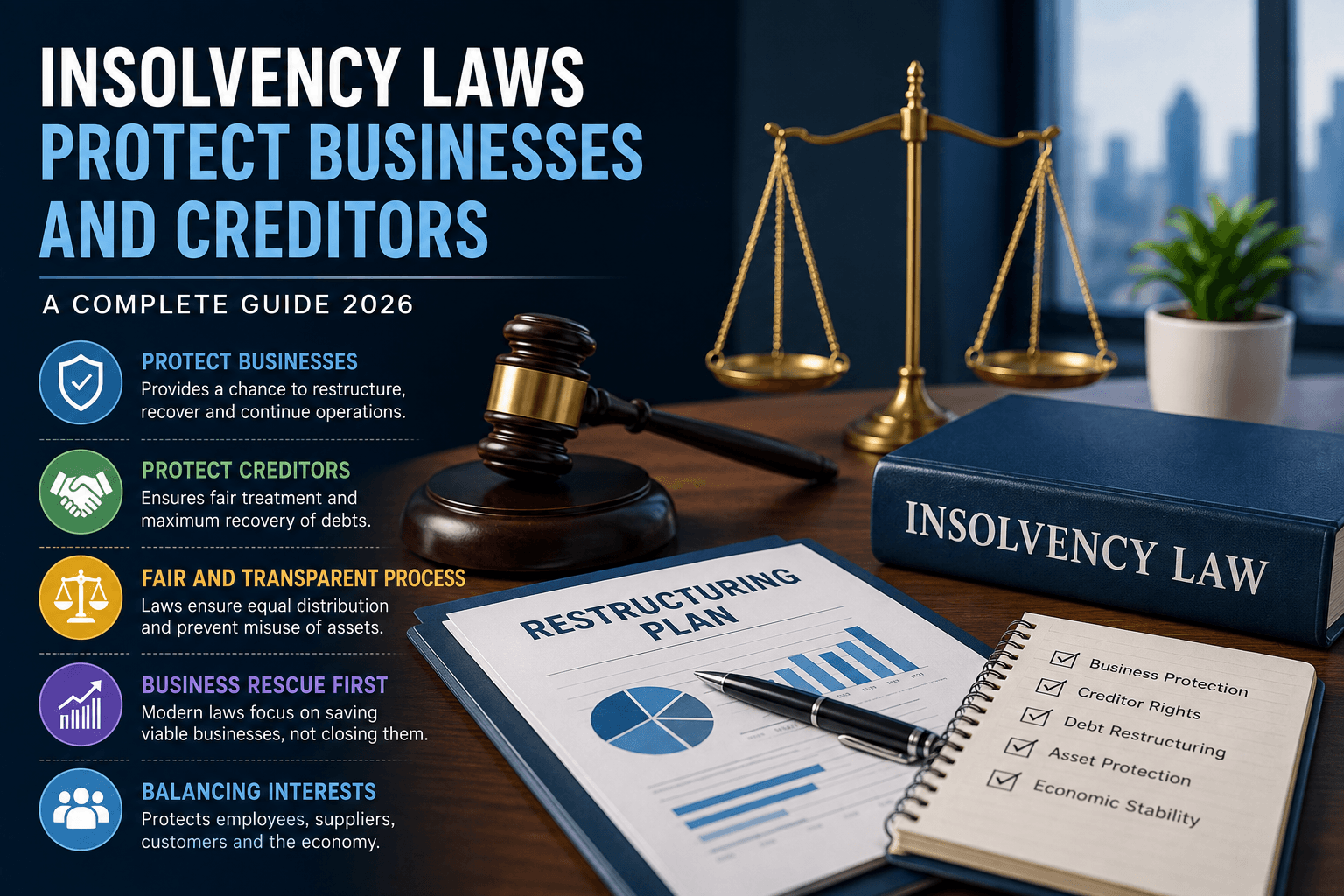 How Insolvency Laws Protect Businesses and Creditors: A Complete 2026 Guide