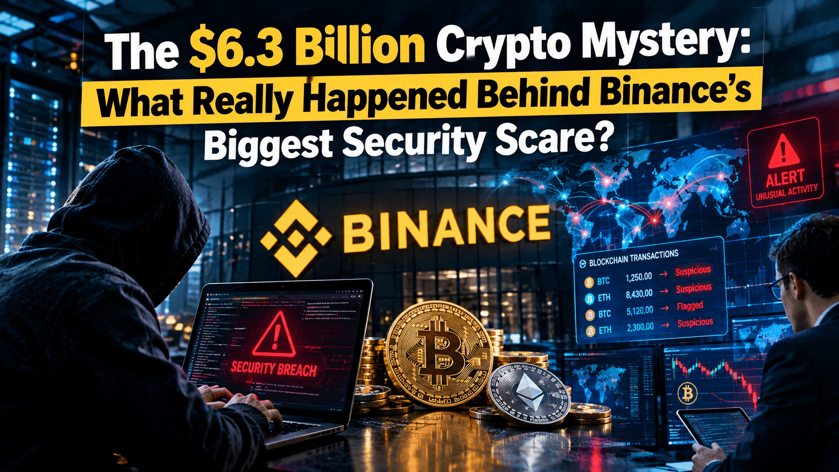 The $6.3 Billion Crypto Mystery: What Really Happened Behind Binance's Biggest Security Scare?