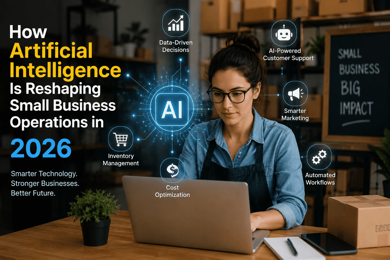 How Artificial Intelligence Is Reshaping Small Business Operations in 2026