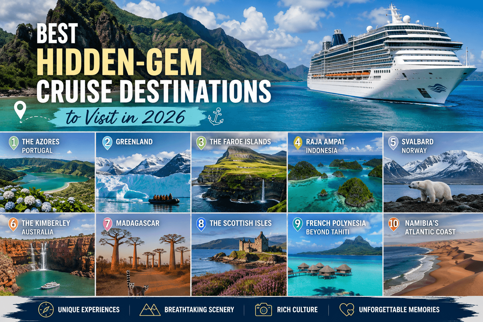 Best Hidden-Gem Cruise Destinations to Visit in 2026