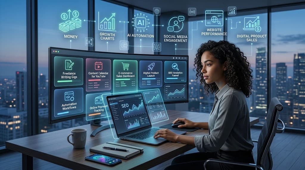 How to Make Money Online With AI in 2026: 10 Realistic Methods