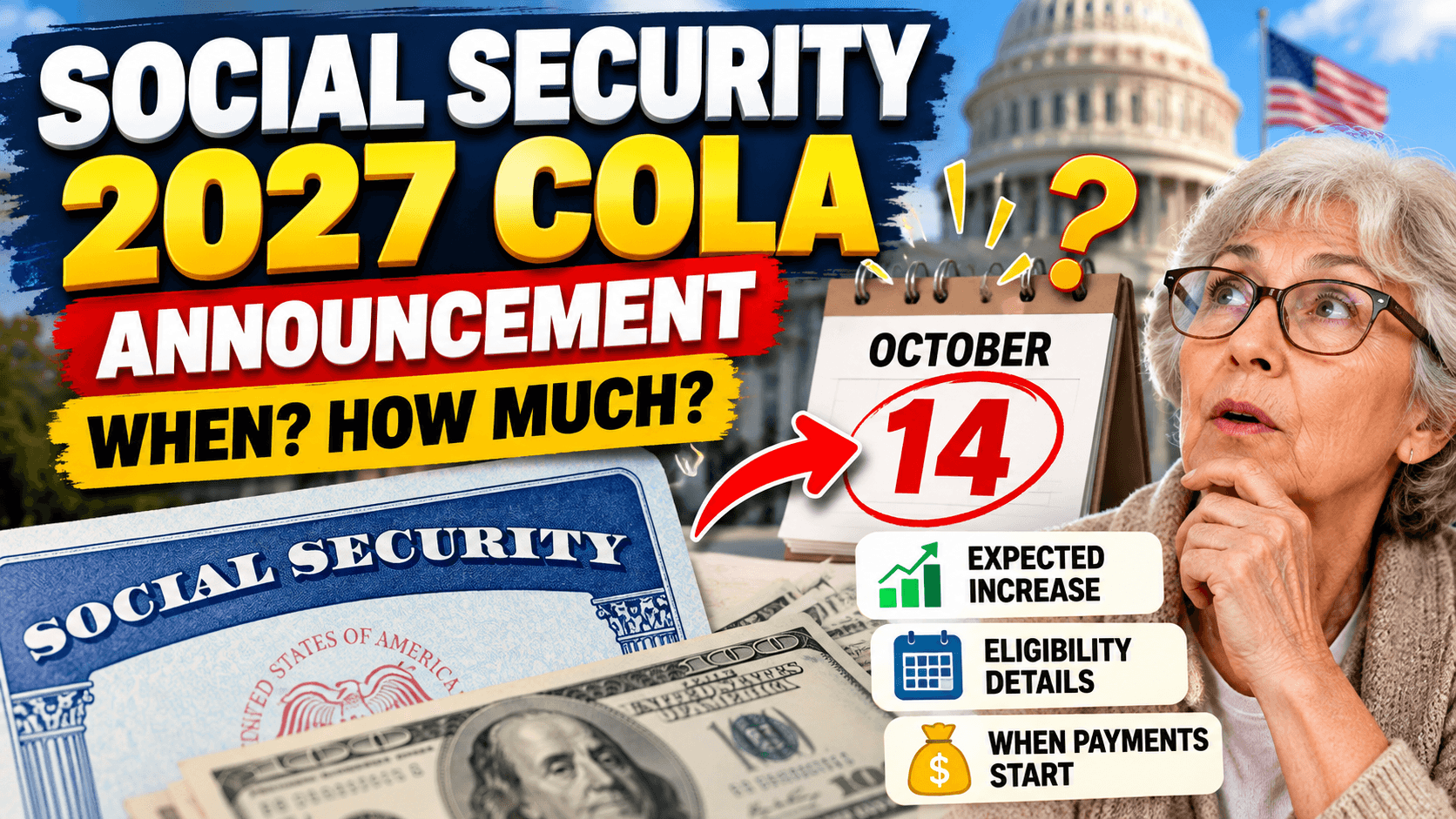 Social Security 2027 COLA Announcement: When Will Retirees Learn Their Increase?