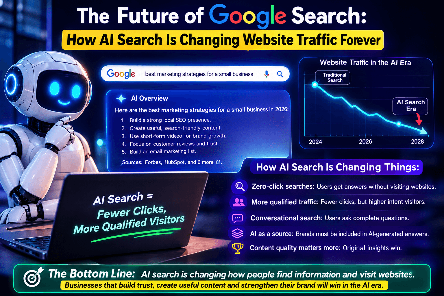 The Future of Google Search: How AI Search Is Changing Website Traffic Forever
