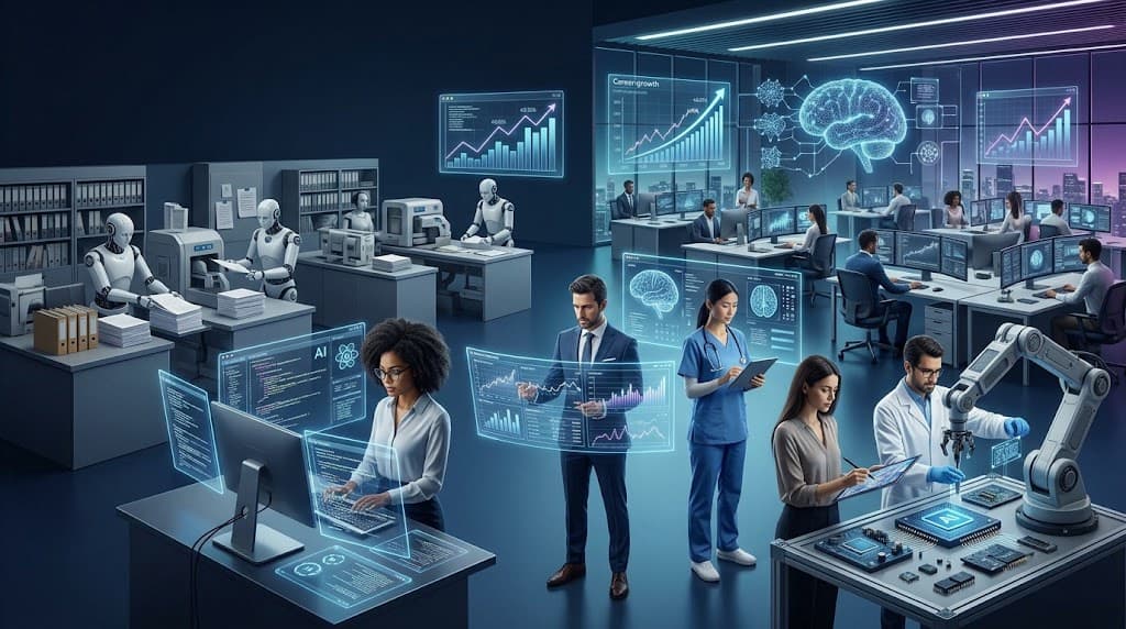 How AI Is Changing Jobs in 2026: Careers Growing, Shrinking, and Evolving
