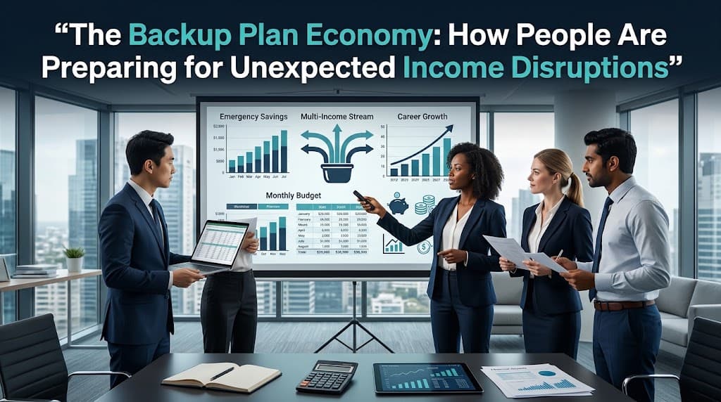 The Backup Plan Economy: How People Are Preparing for Unexpected Income Disruptions