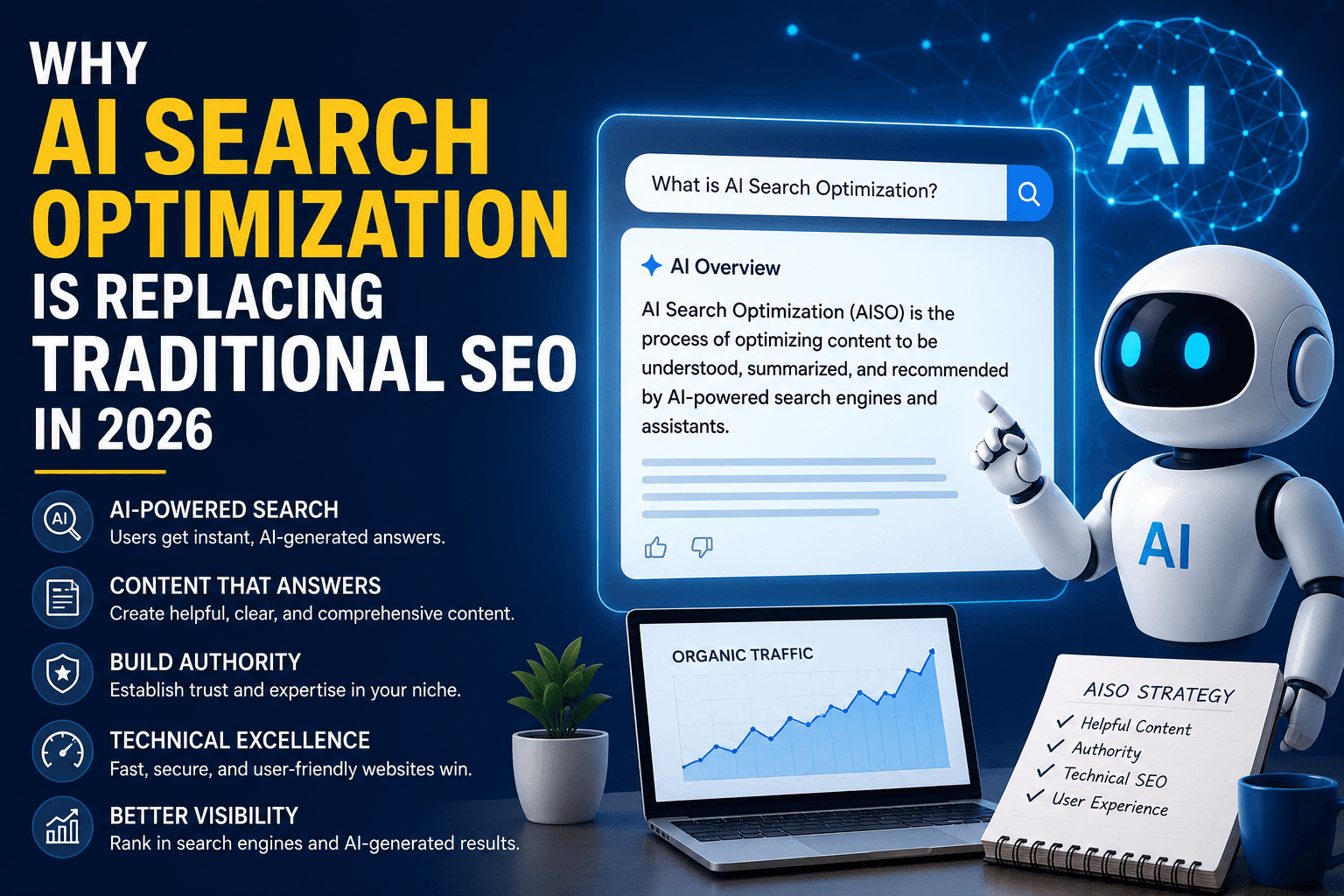Why AI Search Optimization (AISO) Is Replacing Traditional SEO in 2026