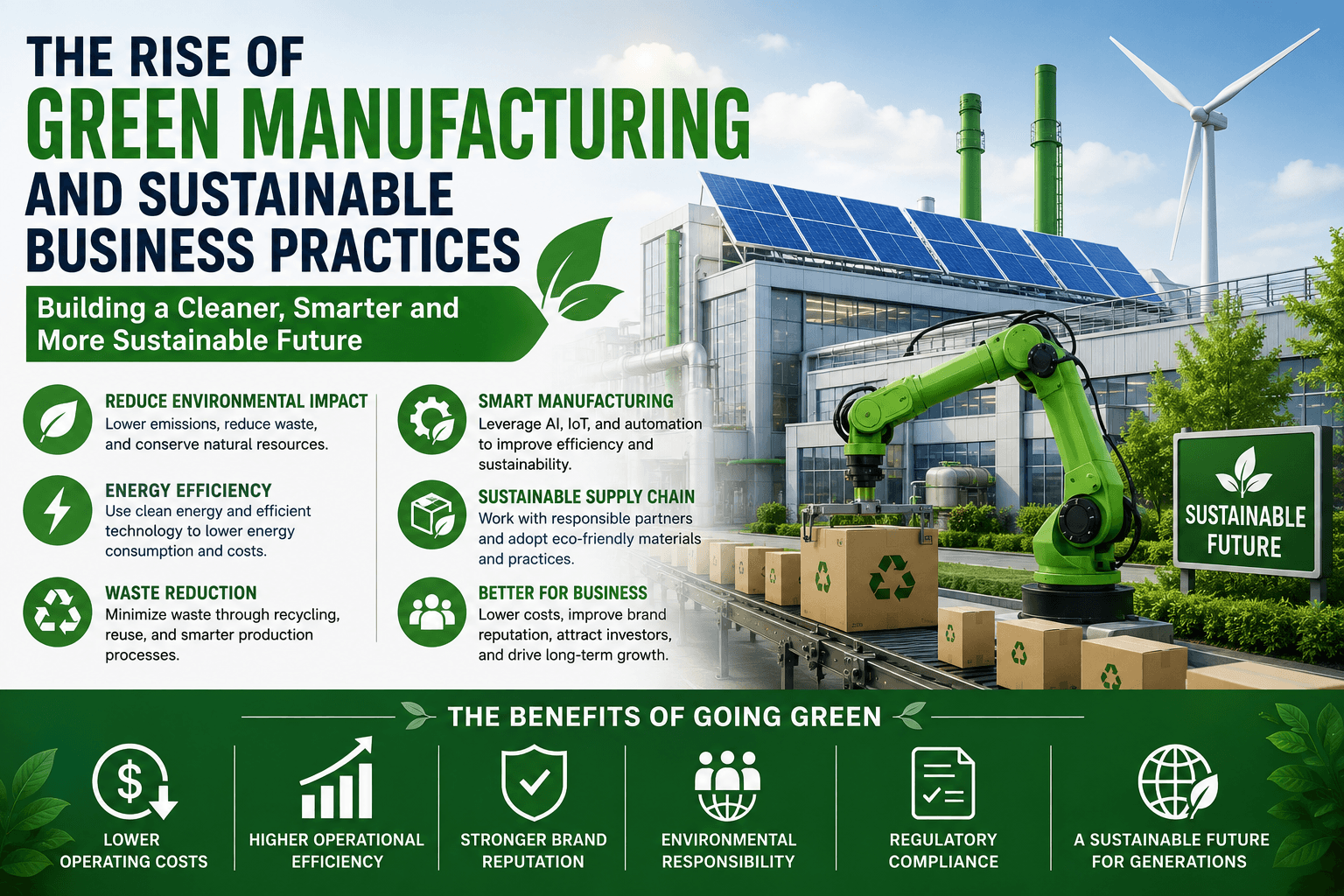 The Rise of Green Manufacturing and Sustainable Business Practices