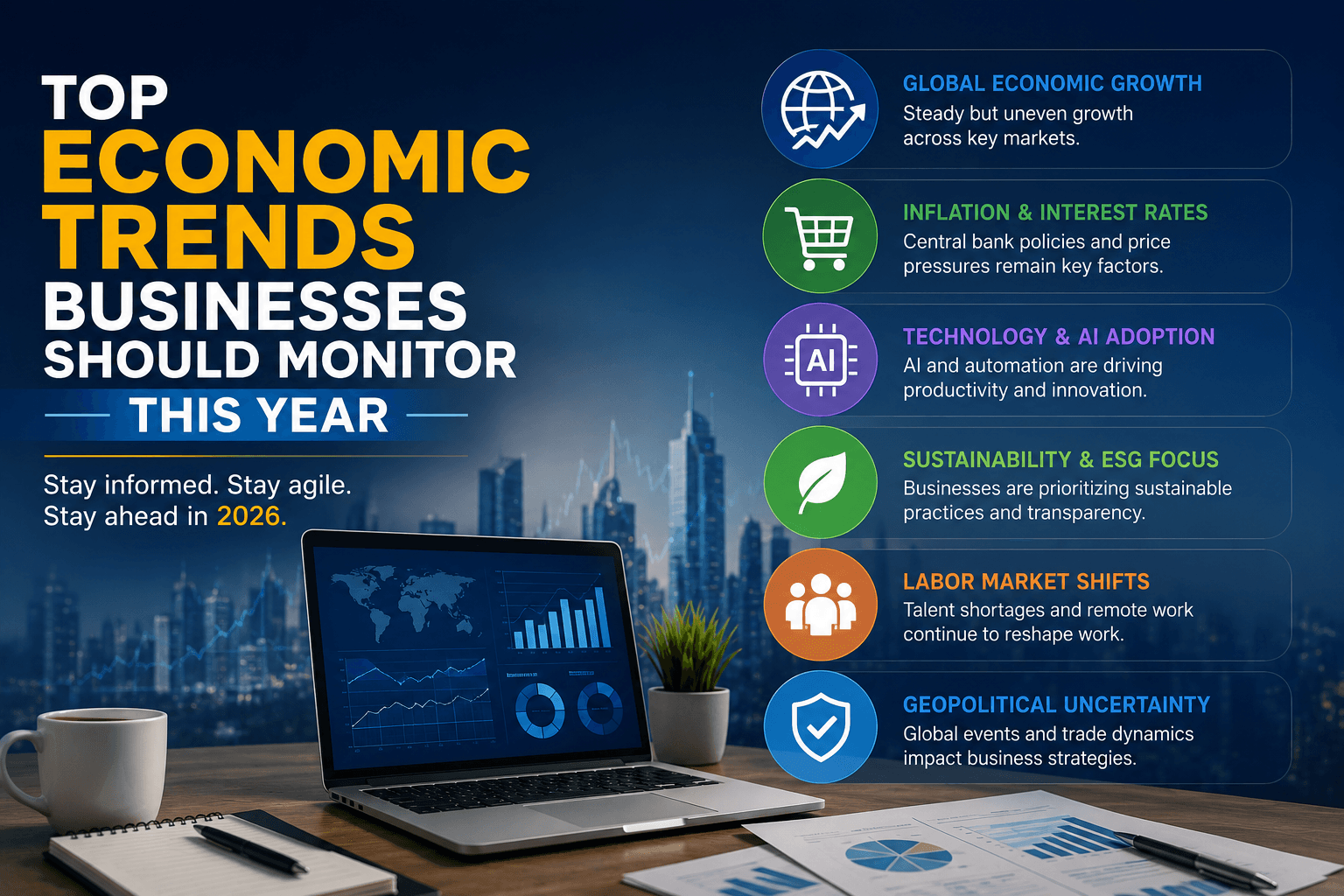 Top Economic Trends Businesses Should Monitor This Year