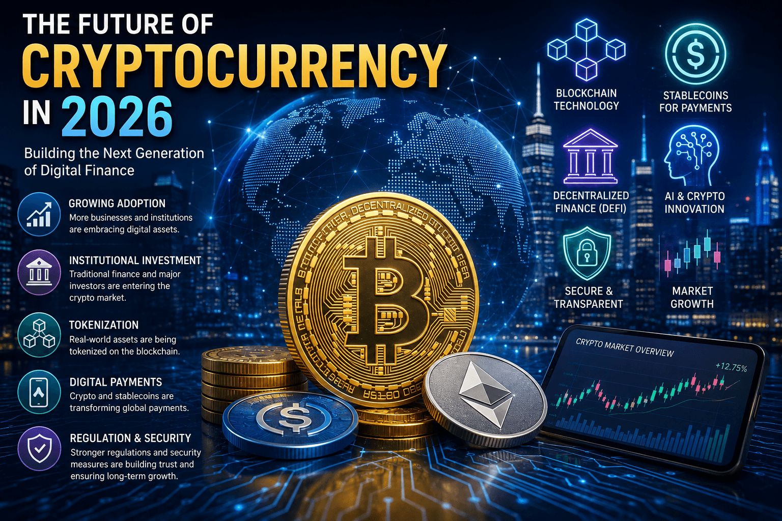 The Future of Cryptocurrency in 2026: How Digital Assets Are Reshaping Global Finance
